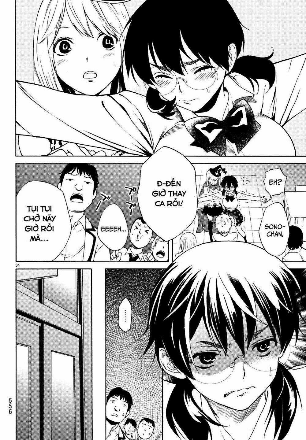 Konya Wa Tsuki Ga Kirei Desu Ga, Toriaezu Shi Ne Chapter 6 trang 33