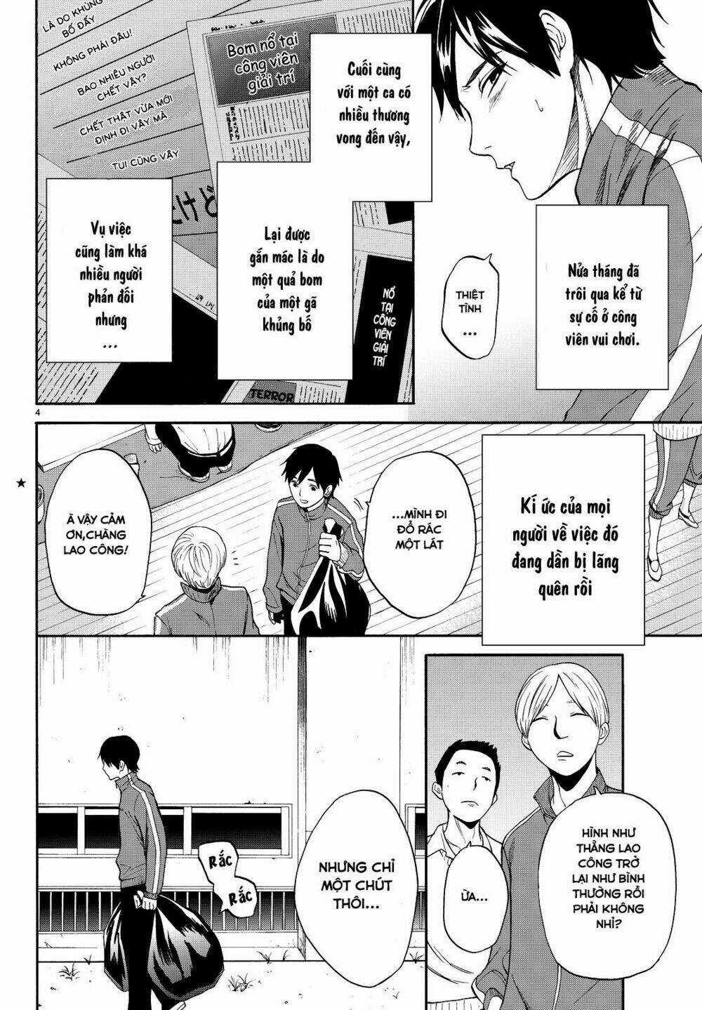 Konya Wa Tsuki Ga Kirei Desu Ga, Toriaezu Shi Ne Chapter 6 trang 4