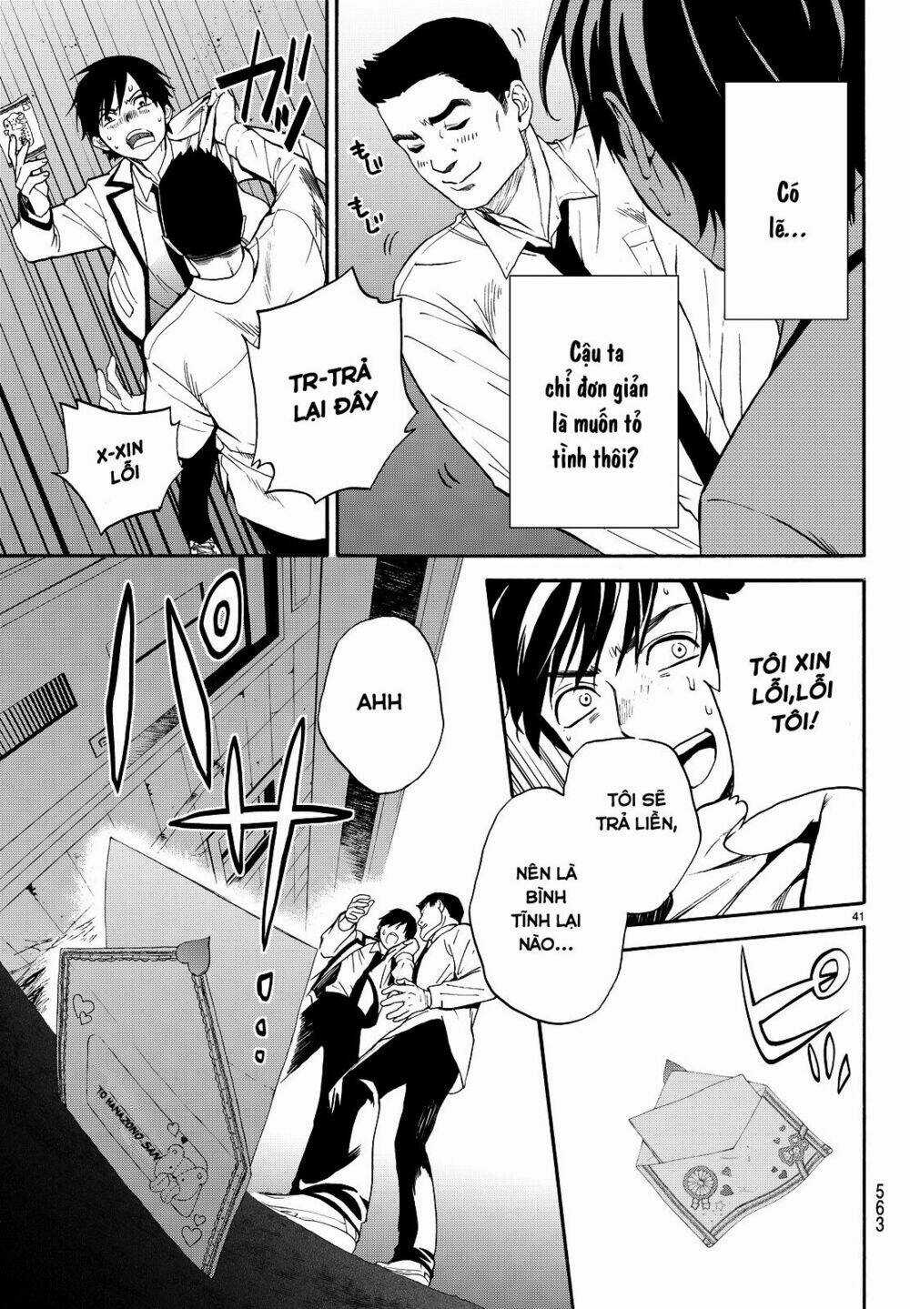 Konya Wa Tsuki Ga Kirei Desu Ga, Toriaezu Shi Ne Chapter 6 trang 40