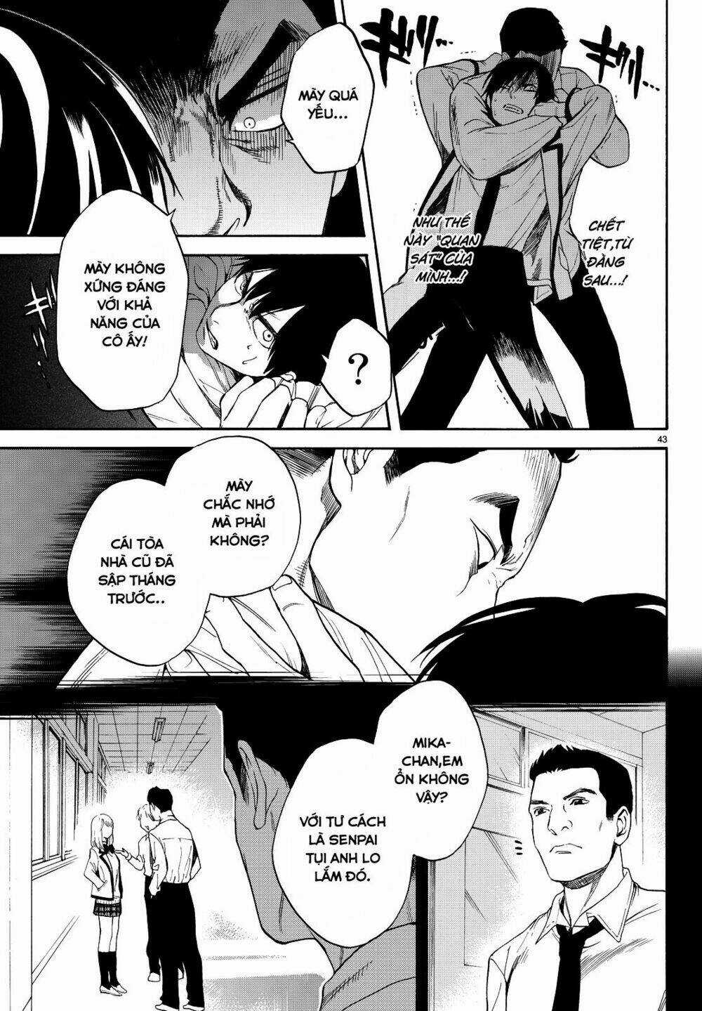 Konya Wa Tsuki Ga Kirei Desu Ga, Toriaezu Shi Ne Chapter 6 trang 42