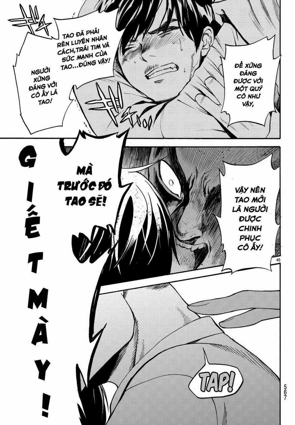 Konya Wa Tsuki Ga Kirei Desu Ga, Toriaezu Shi Ne Chapter 6 trang 44