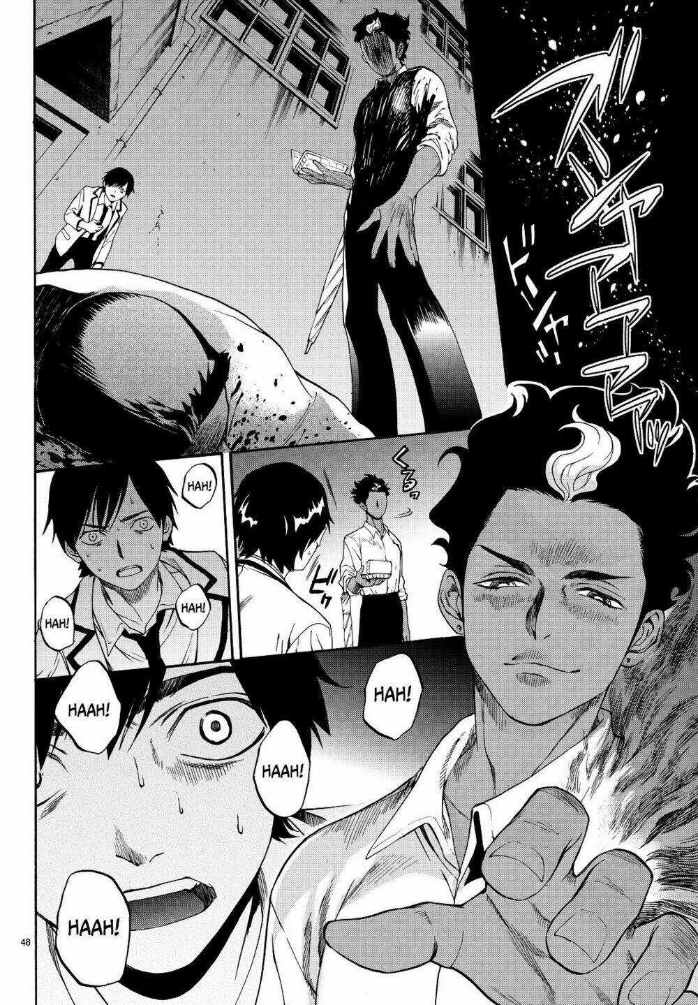 Konya Wa Tsuki Ga Kirei Desu Ga, Toriaezu Shi Ne Chapter 6 trang 46