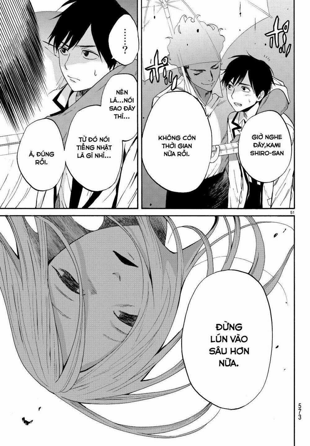 Konya Wa Tsuki Ga Kirei Desu Ga, Toriaezu Shi Ne Chapter 6 trang 49