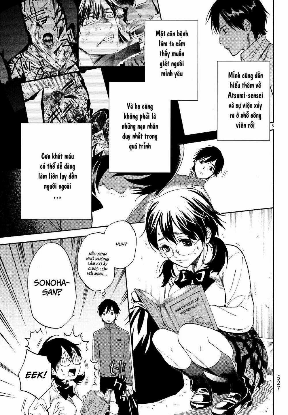 Konya Wa Tsuki Ga Kirei Desu Ga, Toriaezu Shi Ne Chapter 6 trang 5