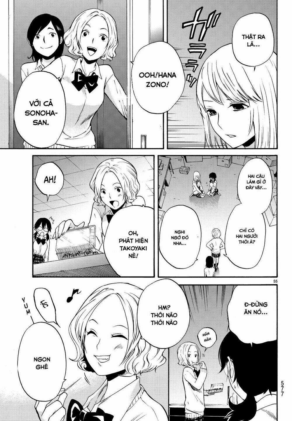 Konya Wa Tsuki Ga Kirei Desu Ga, Toriaezu Shi Ne Chapter 6 trang 52