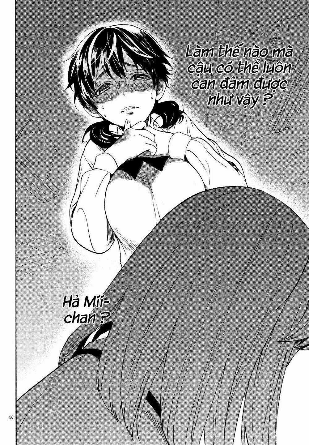 Konya Wa Tsuki Ga Kirei Desu Ga, Toriaezu Shi Ne Chapter 6 trang 55