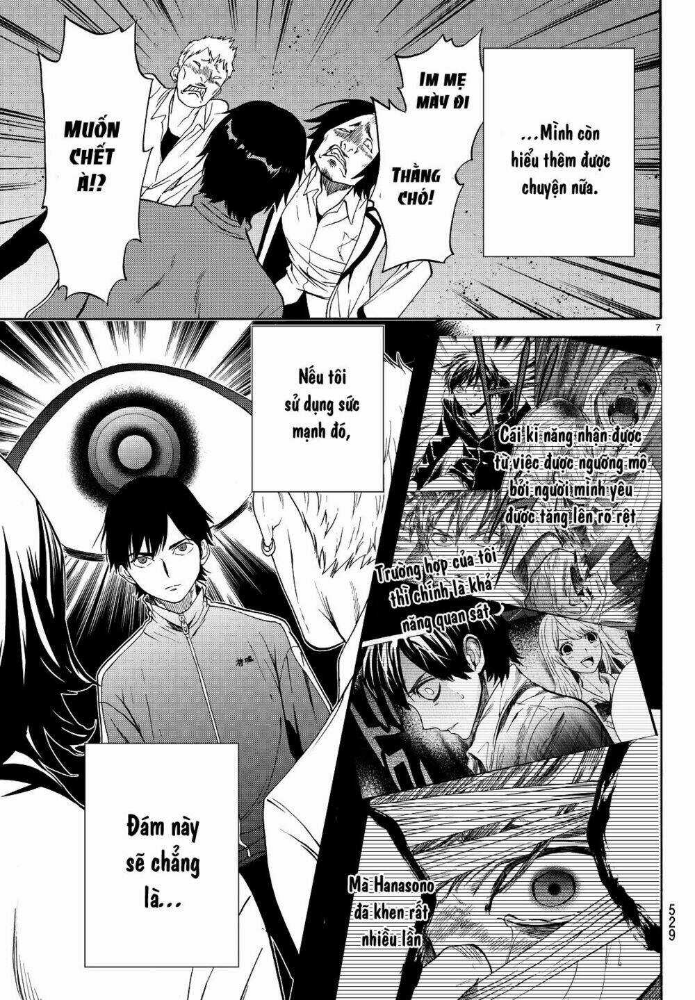 Konya Wa Tsuki Ga Kirei Desu Ga, Toriaezu Shi Ne Chapter 6 trang 7