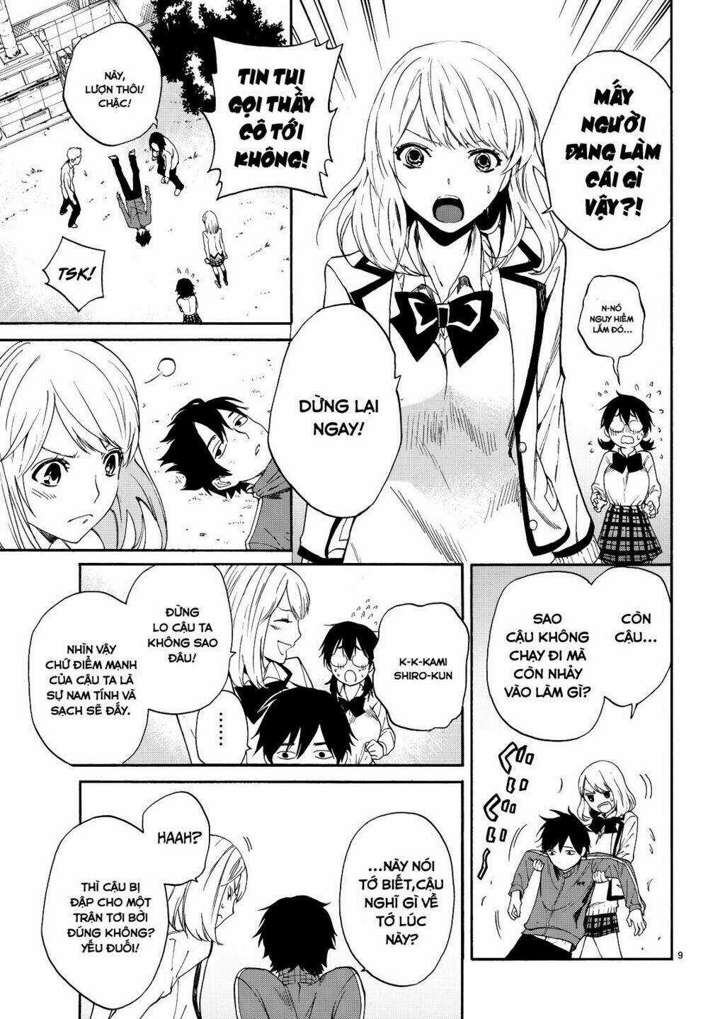 Konya Wa Tsuki Ga Kirei Desu Ga, Toriaezu Shi Ne Chapter 6 trang 9