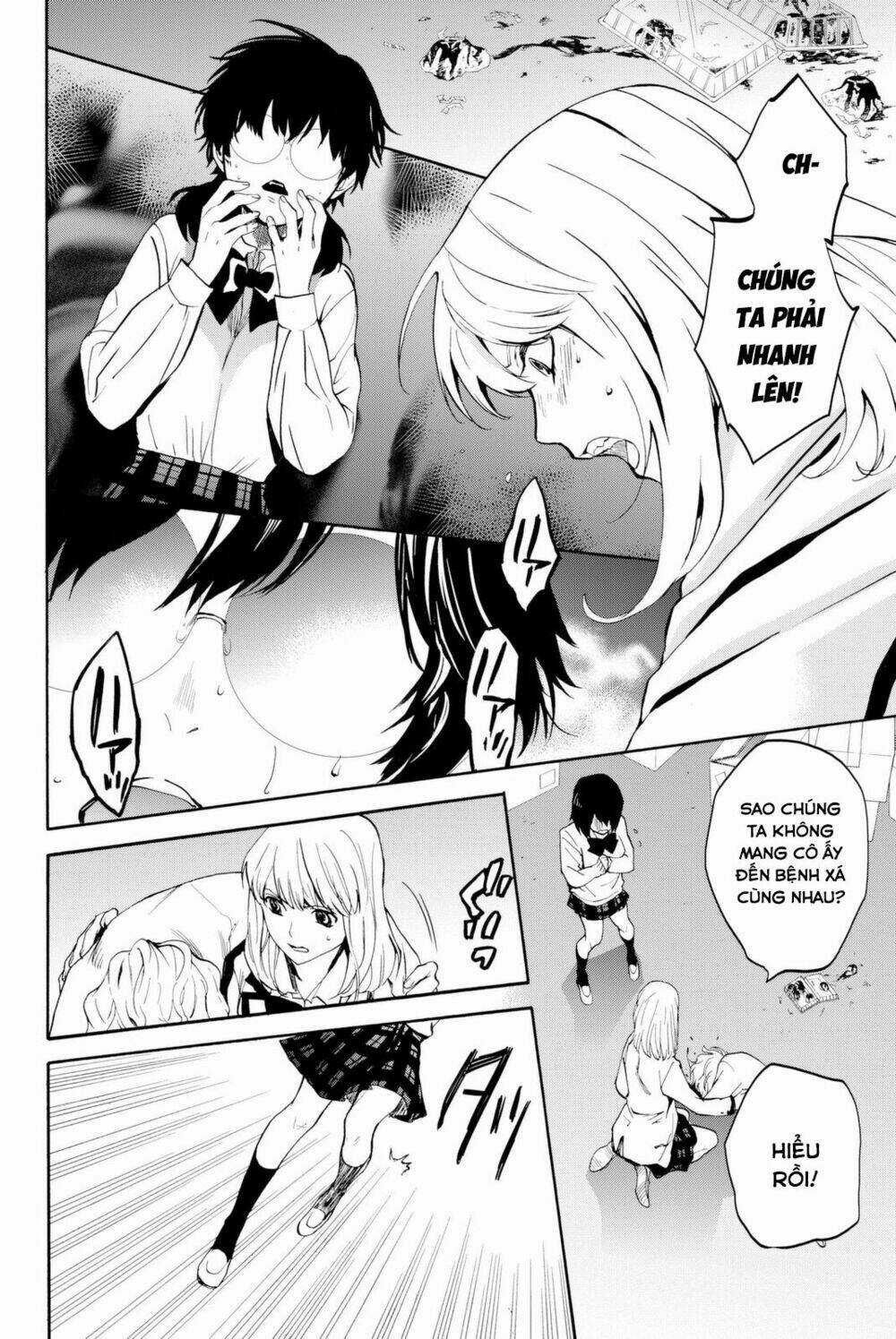 Konya Wa Tsuki Ga Kirei Desu Ga, Toriaezu Shi Ne Chapter 7 trang 10