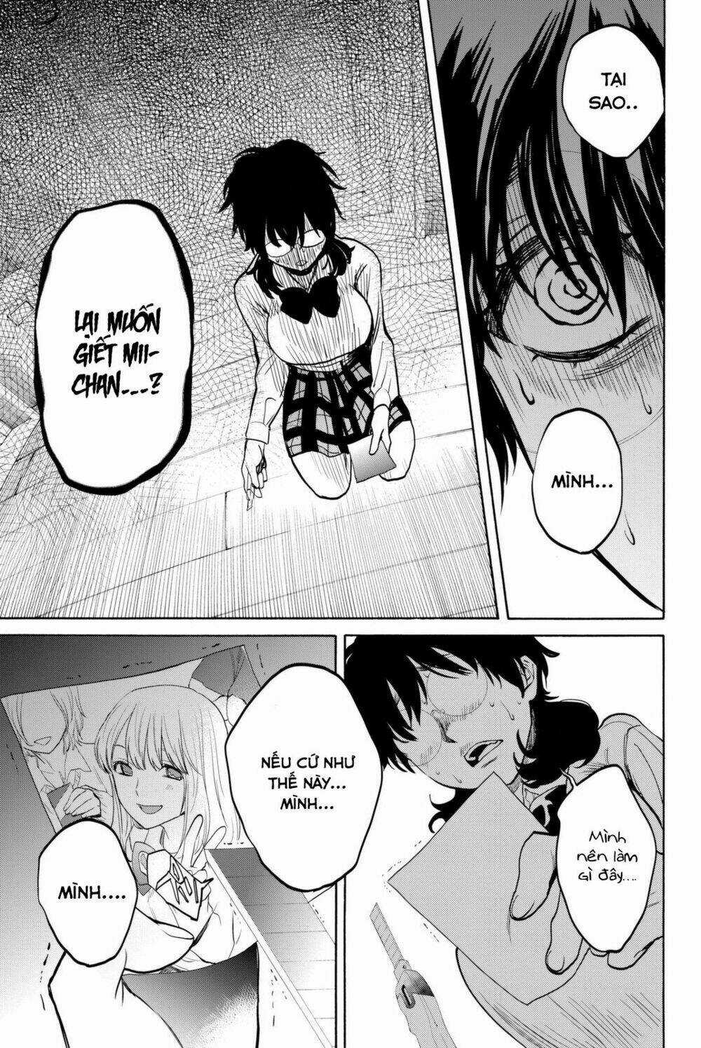 Konya Wa Tsuki Ga Kirei Desu Ga, Toriaezu Shi Ne Chapter 7 trang 21