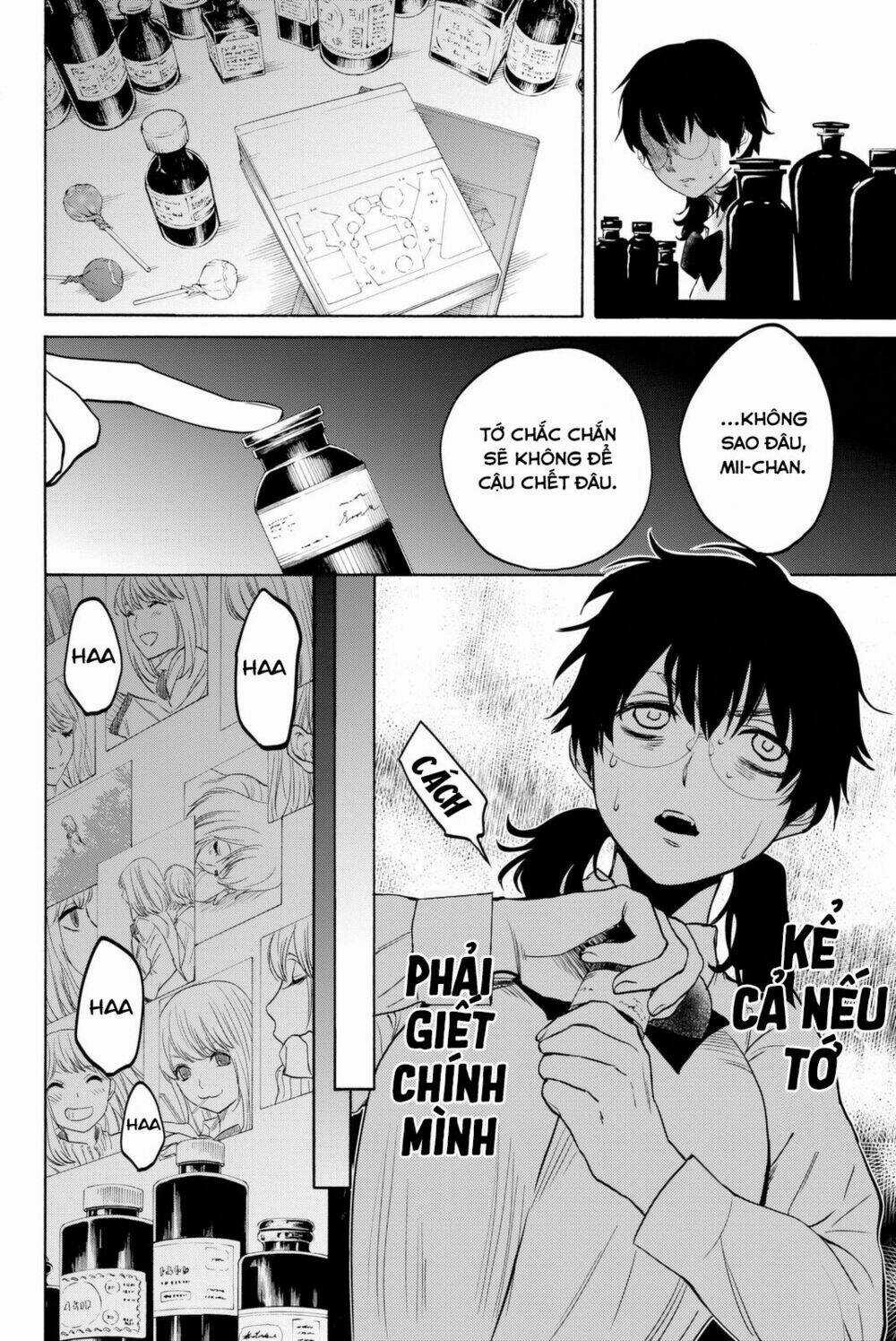 Konya Wa Tsuki Ga Kirei Desu Ga, Toriaezu Shi Ne Chapter 7 trang 22