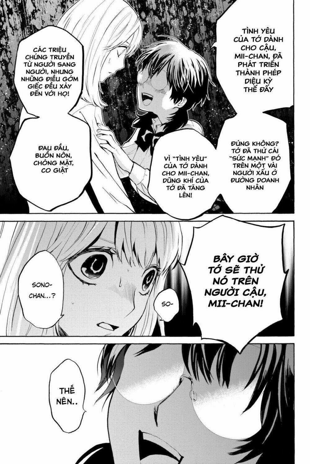 Konya Wa Tsuki Ga Kirei Desu Ga, Toriaezu Shi Ne Chapter 7 trang 29