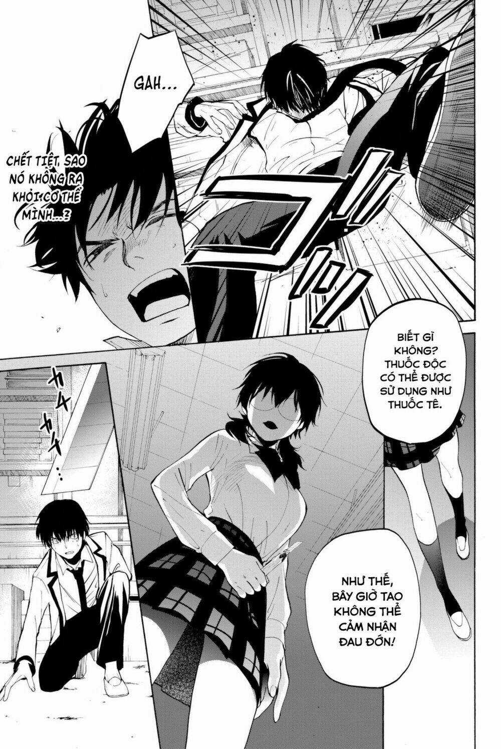 Konya Wa Tsuki Ga Kirei Desu Ga, Toriaezu Shi Ne Chapter 7 trang 37