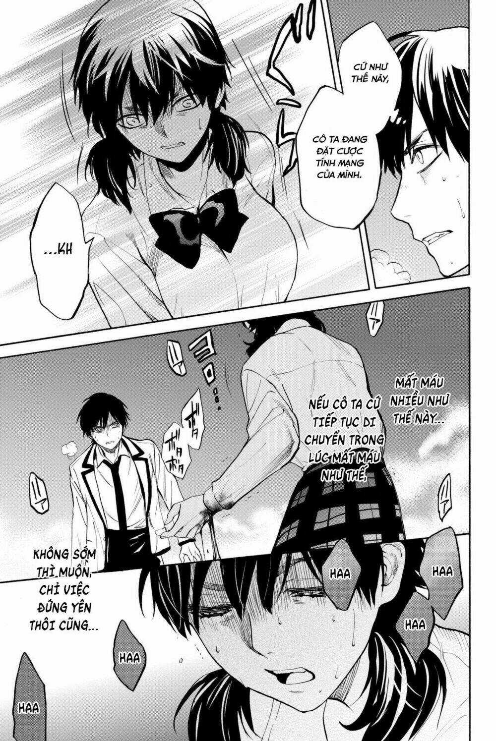 Konya Wa Tsuki Ga Kirei Desu Ga, Toriaezu Shi Ne Chapter 7 trang 45