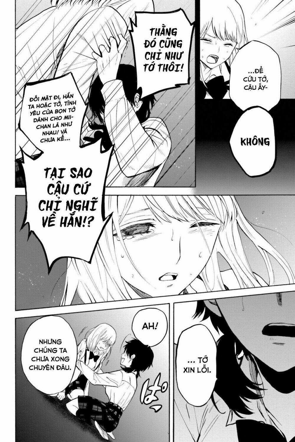 Konya Wa Tsuki Ga Kirei Desu Ga, Toriaezu Shi Ne Chapter 7 trang 50