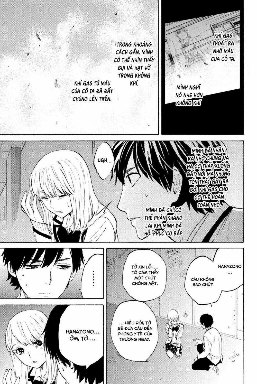 Konya Wa Tsuki Ga Kirei Desu Ga, Toriaezu Shi Ne Chapter 7 trang 55