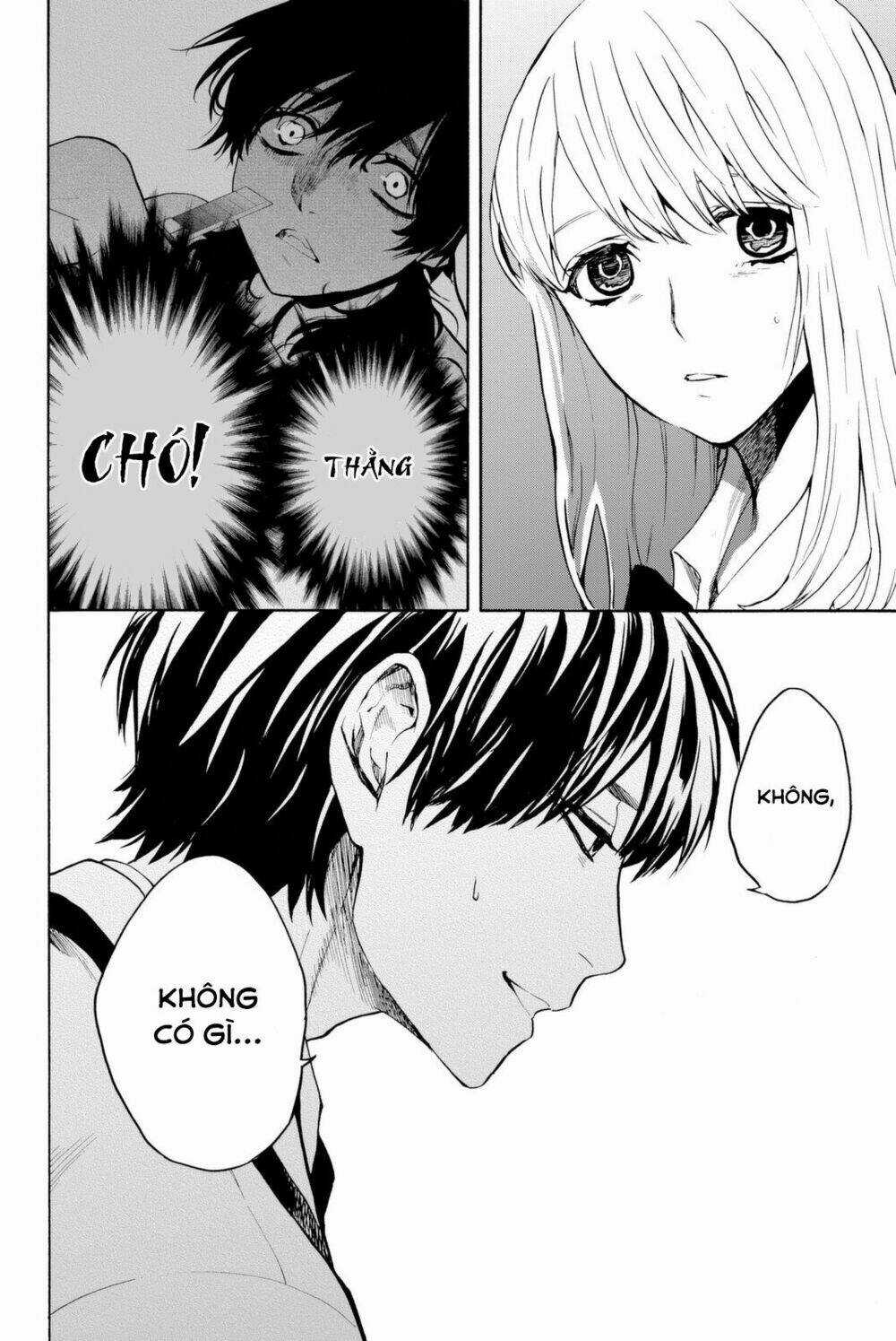 Konya Wa Tsuki Ga Kirei Desu Ga, Toriaezu Shi Ne Chapter 7 trang 56