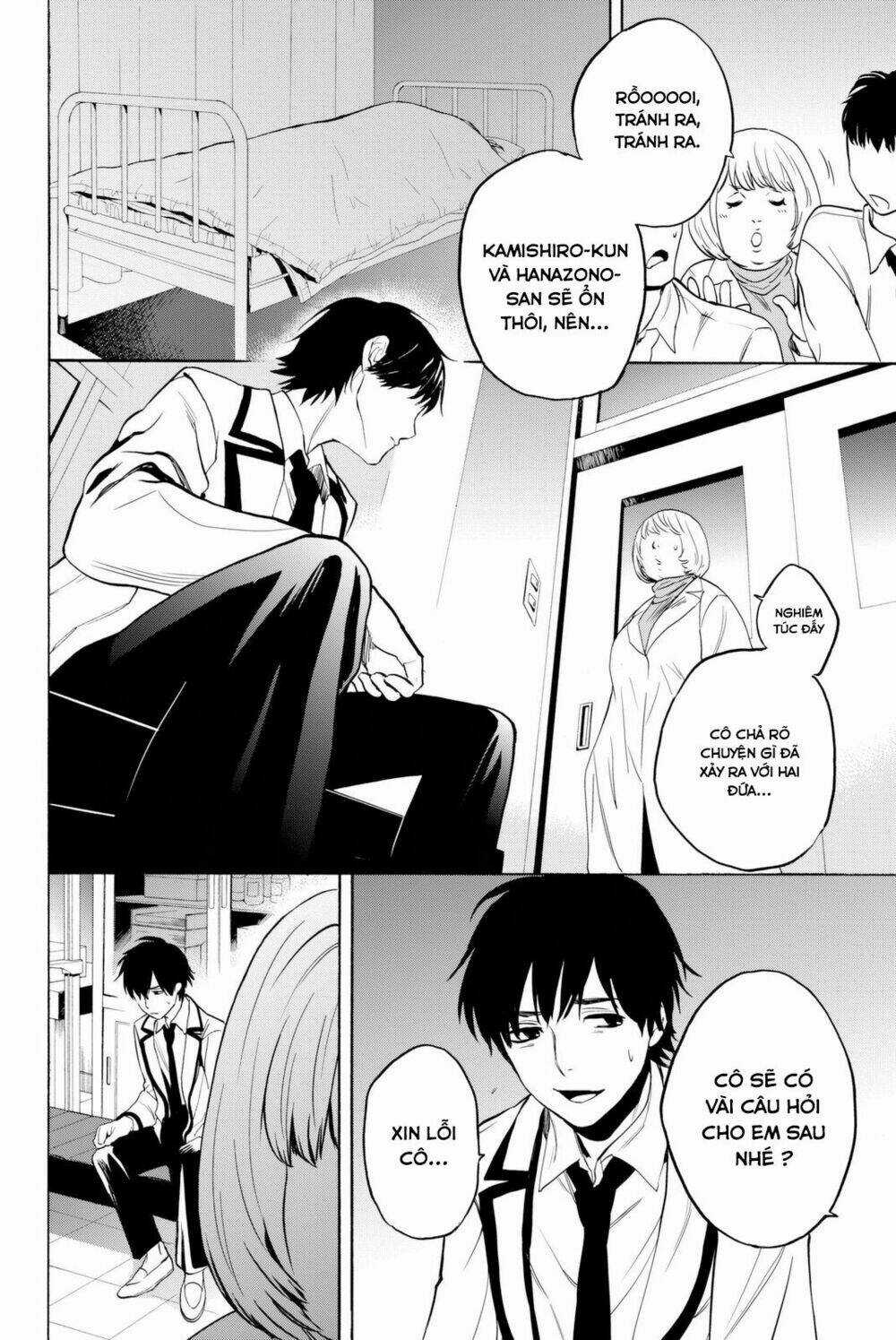 Konya Wa Tsuki Ga Kirei Desu Ga, Toriaezu Shi Ne Chapter 7 trang 58