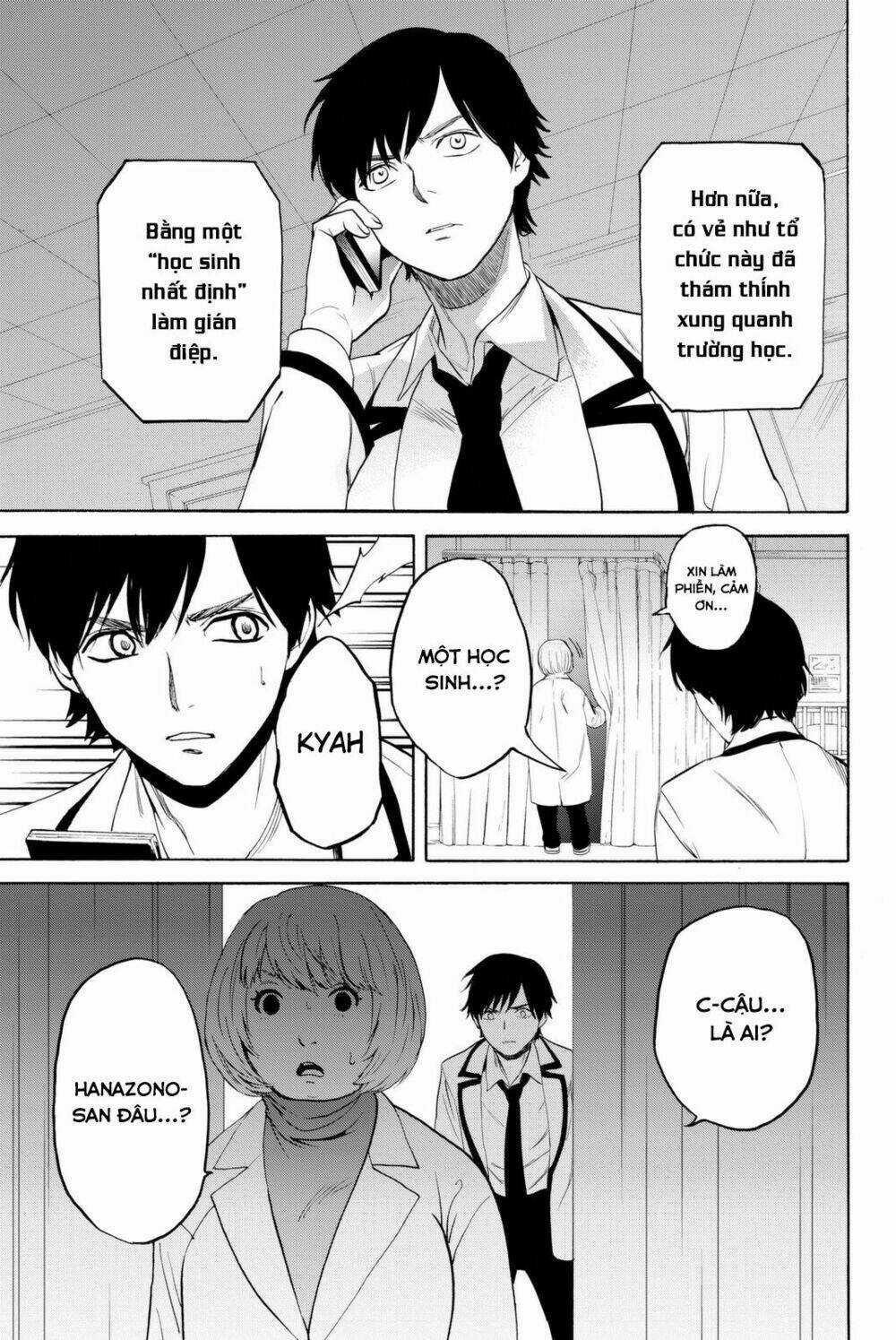 Konya Wa Tsuki Ga Kirei Desu Ga, Toriaezu Shi Ne Chapter 7 trang 61