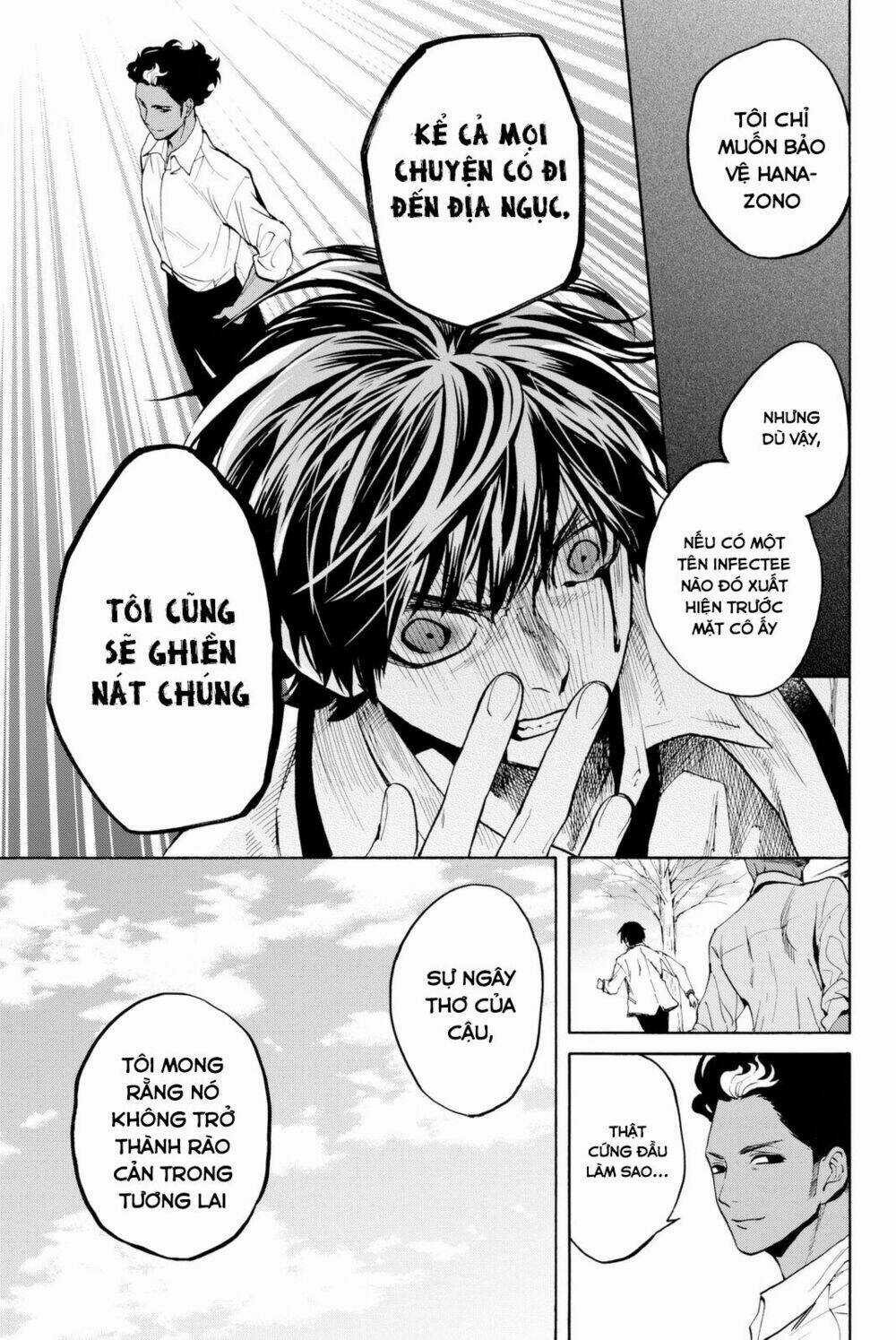 Konya Wa Tsuki Ga Kirei Desu Ga, Toriaezu Shi Ne Chapter 7 trang 9