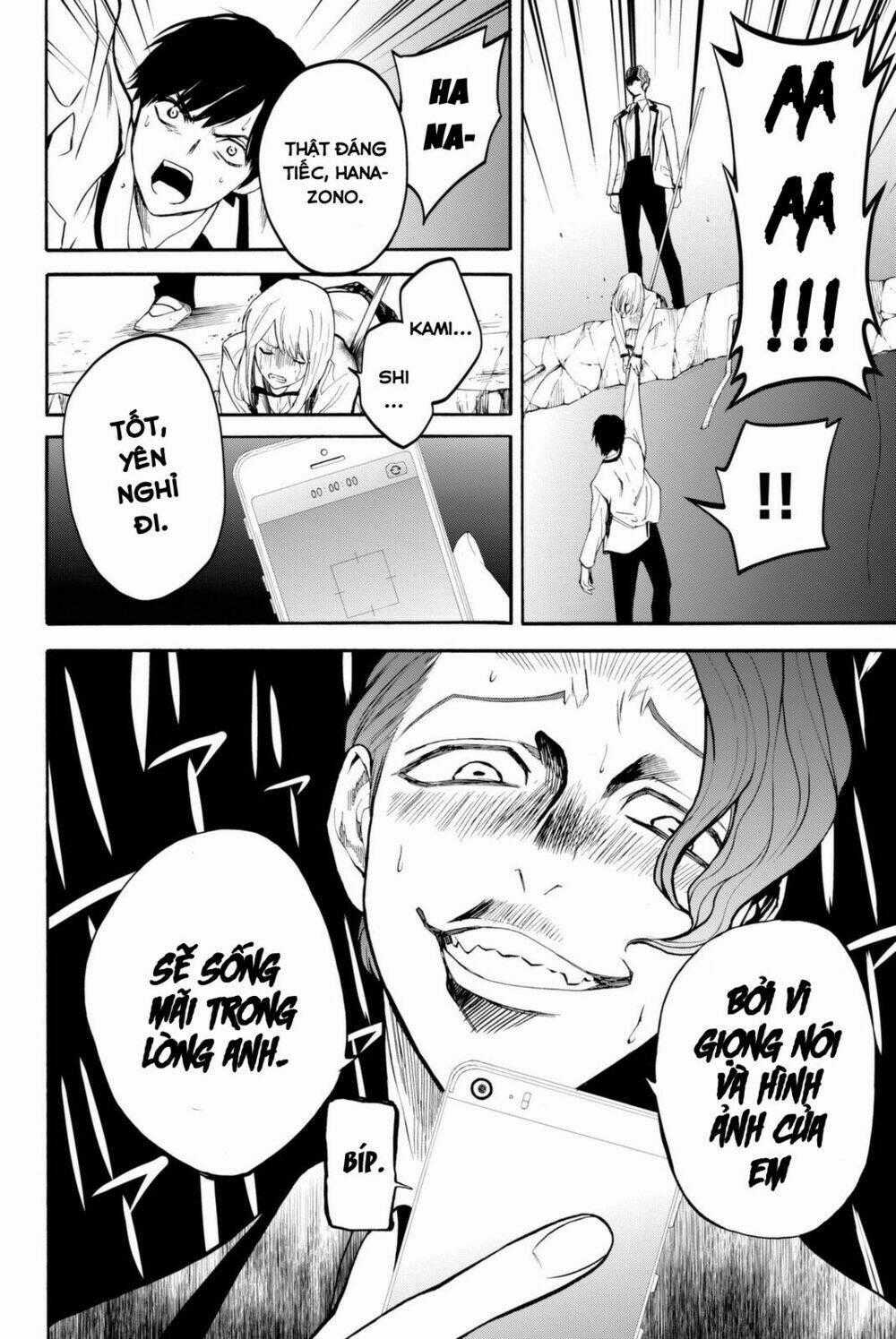 Konya Wa Tsuki Ga Kirei Desu Ga, Toriaezu Shi Ne Chapter 8 trang 55