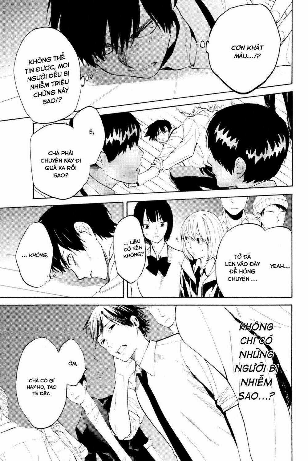Konya Wa Tsuki Ga Kirei Desu Ga, Toriaezu Shi Ne Chapter 8 trang 8