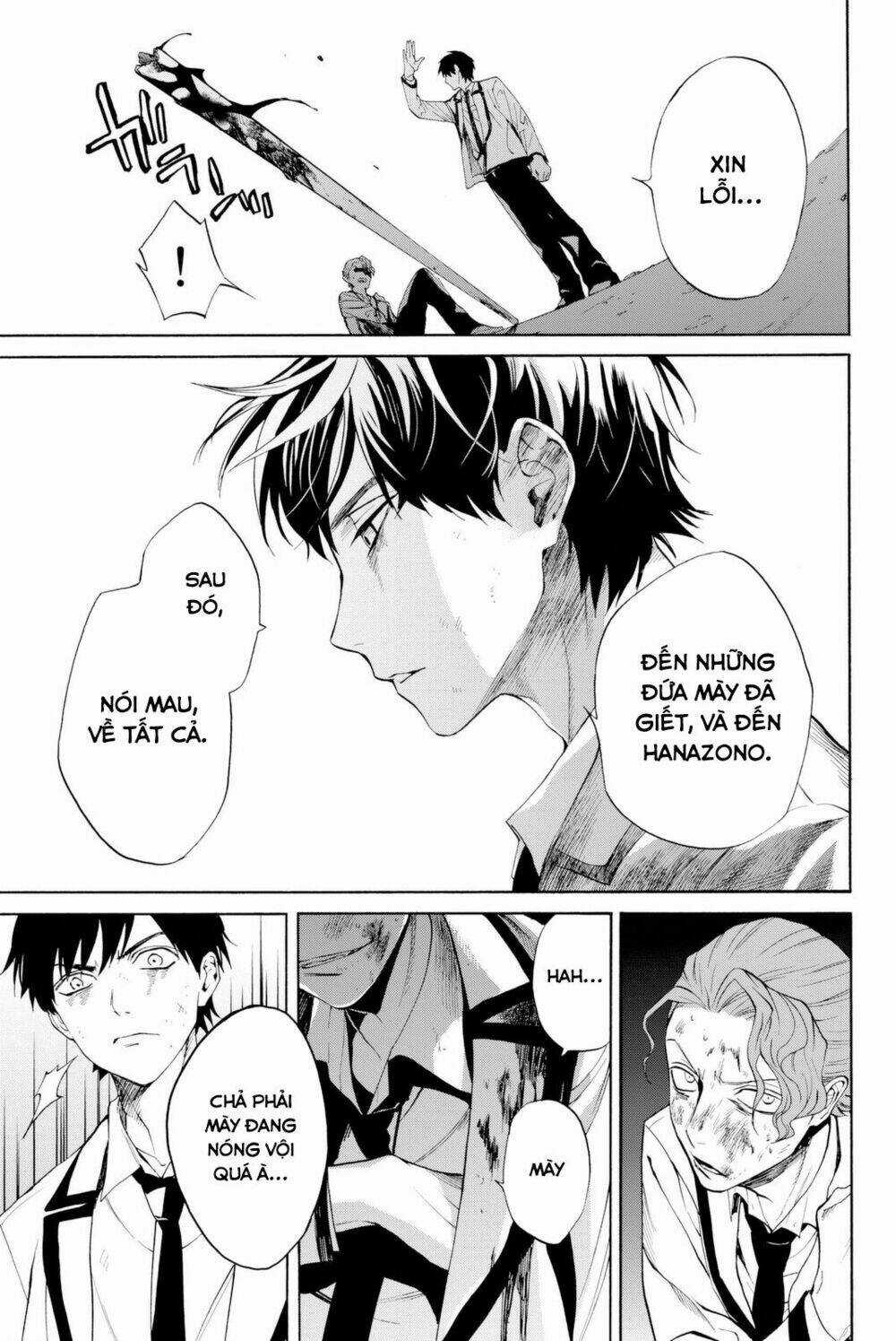 Konya Wa Tsuki Ga Kirei Desu Ga, Toriaezu Shi Ne Chapter 9 trang 22