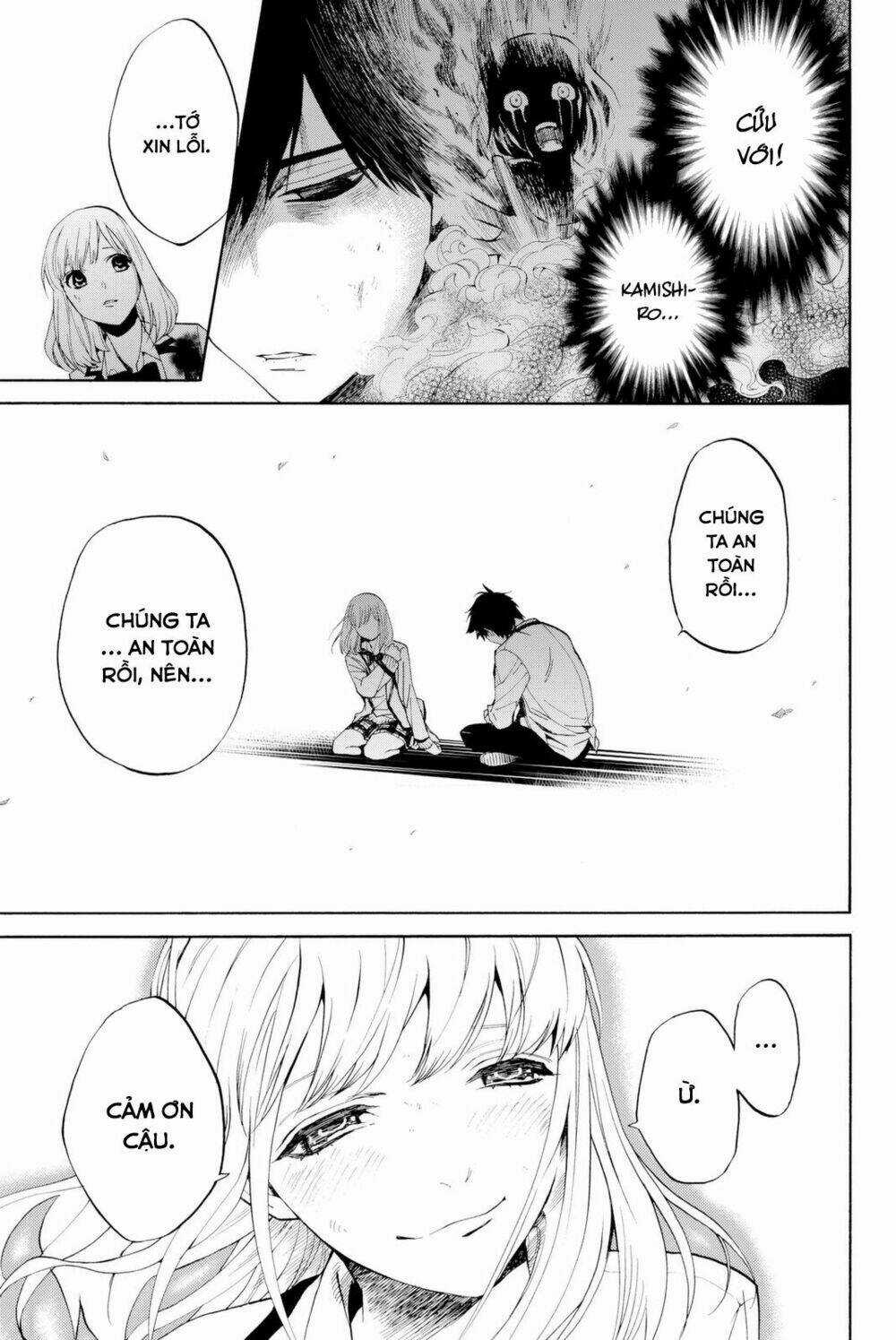 Konya Wa Tsuki Ga Kirei Desu Ga, Toriaezu Shi Ne Chapter 9 trang 33