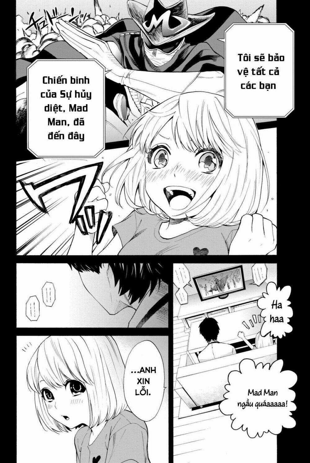 Konya Wa Tsuki Ga Kirei Desu Ga, Toriaezu Shi Ne Chapter 9 trang 4