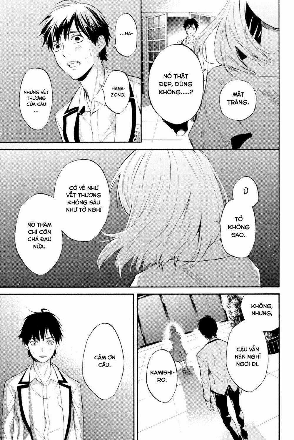 Konya Wa Tsuki Ga Kirei Desu Ga, Toriaezu Shi Ne Chapter 9 trang 50