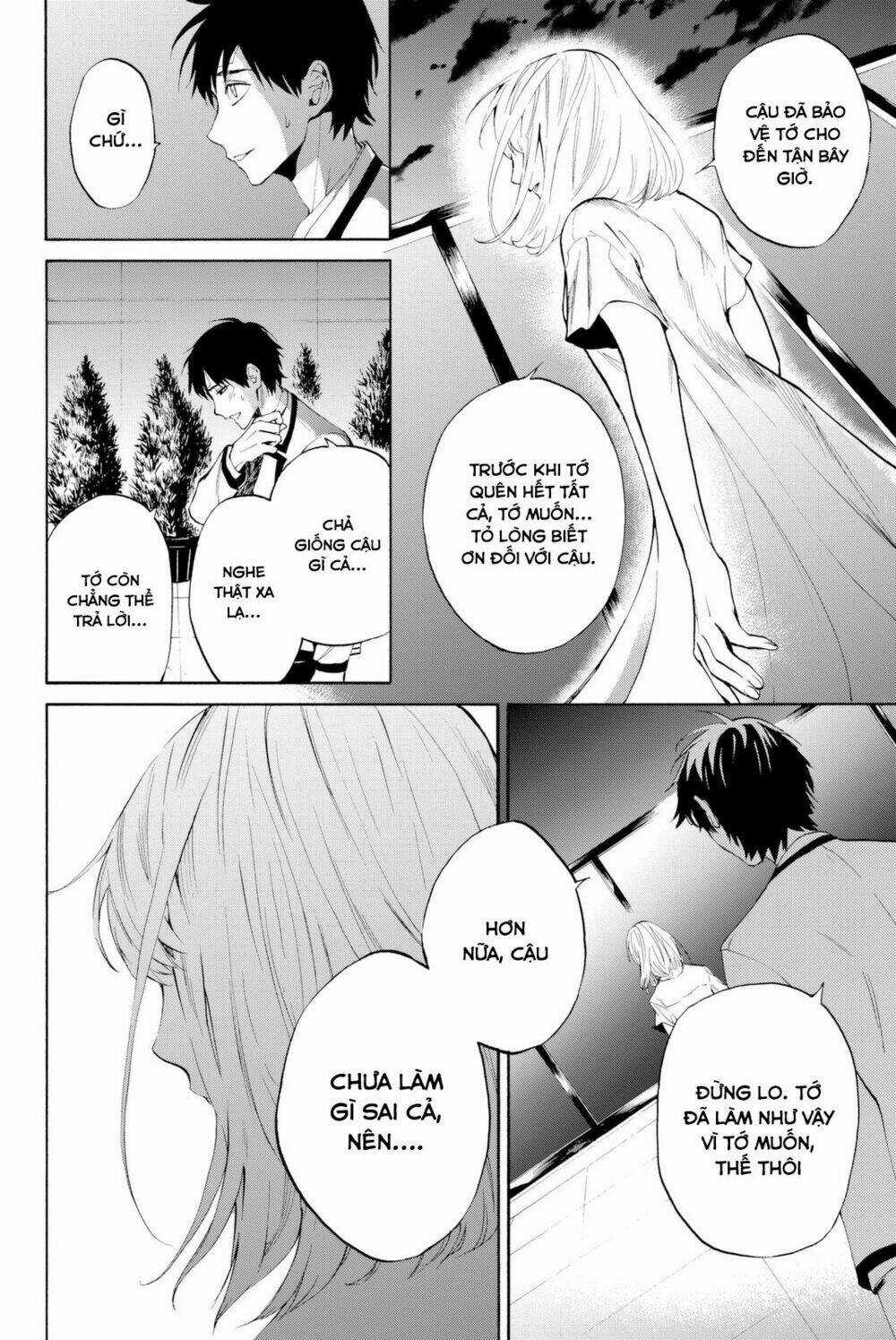 Konya Wa Tsuki Ga Kirei Desu Ga, Toriaezu Shi Ne Chapter 9 trang 51