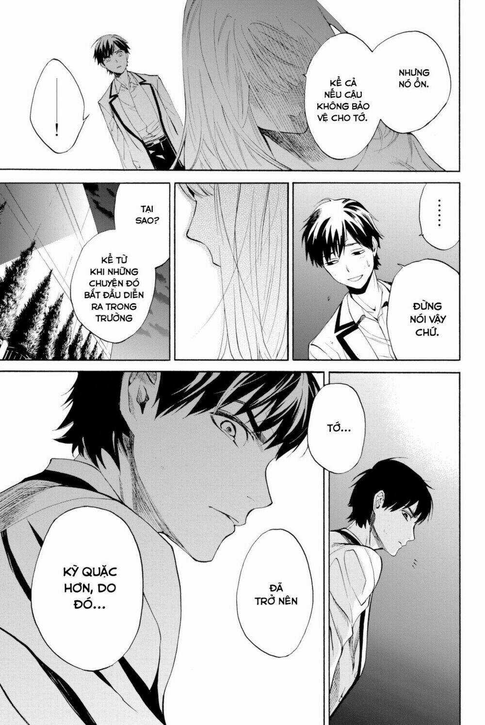 Konya Wa Tsuki Ga Kirei Desu Ga, Toriaezu Shi Ne Chapter 9 trang 52