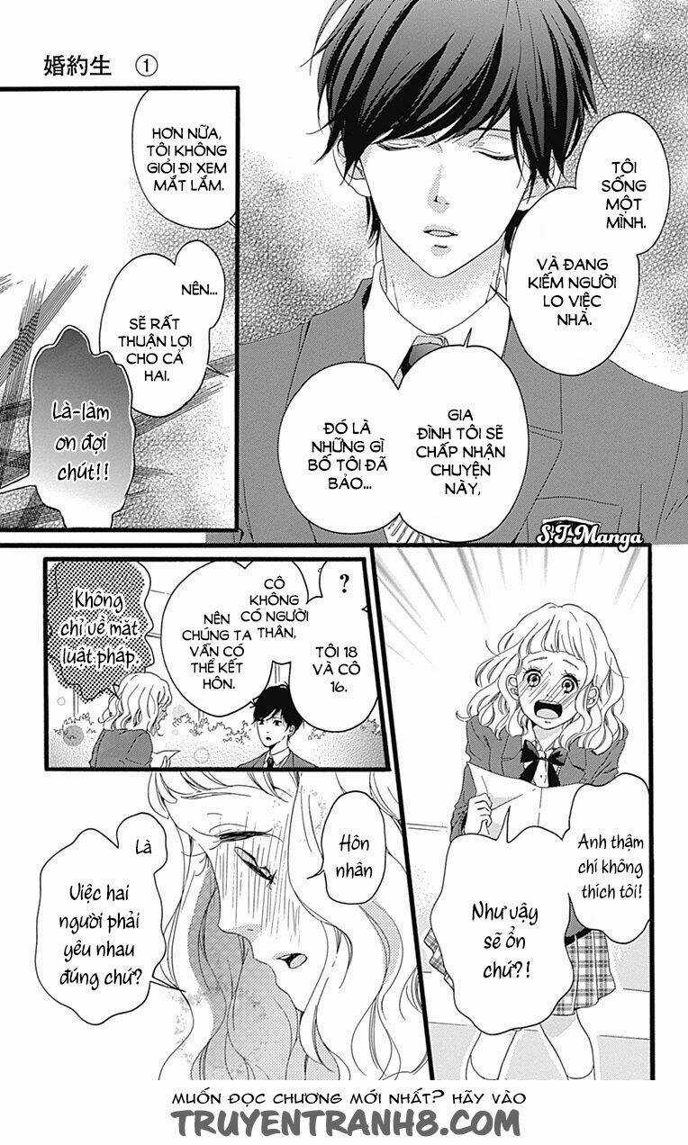 Konyakusei Chapter 1 trang 10