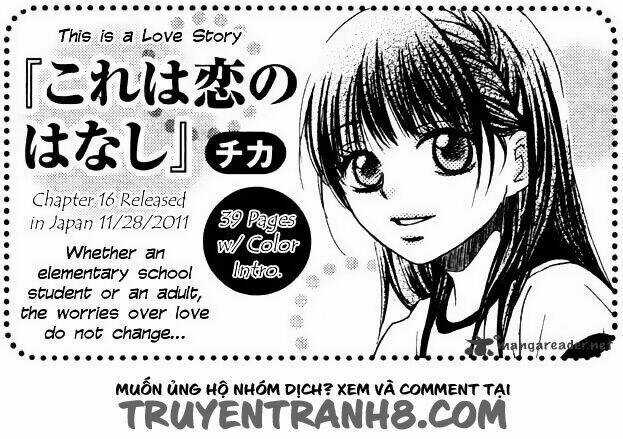 Kore Wa Koi No Hanashi Chapter 15 trang 38