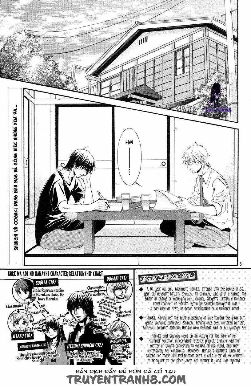 Kore Wa Koi No Hanashi Chapter 16 trang 3