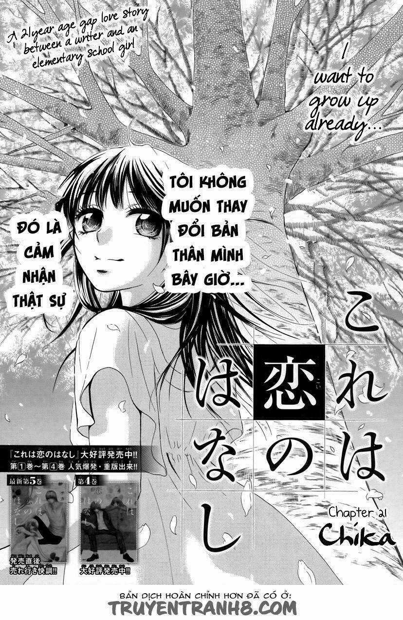 Kore Wa Koi No Hanashi Chapter 21 trang 2