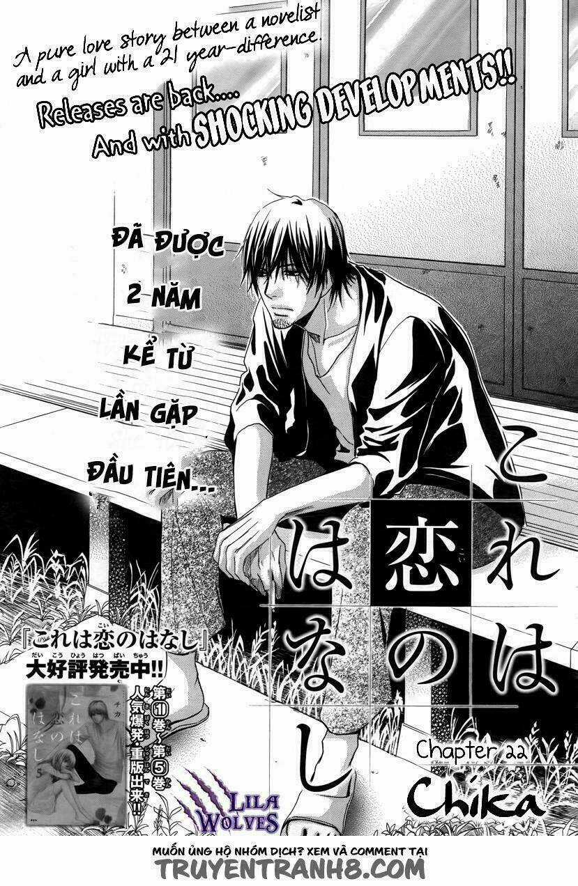 Kore Wa Koi No Hanashi Chapter 22 trang 2