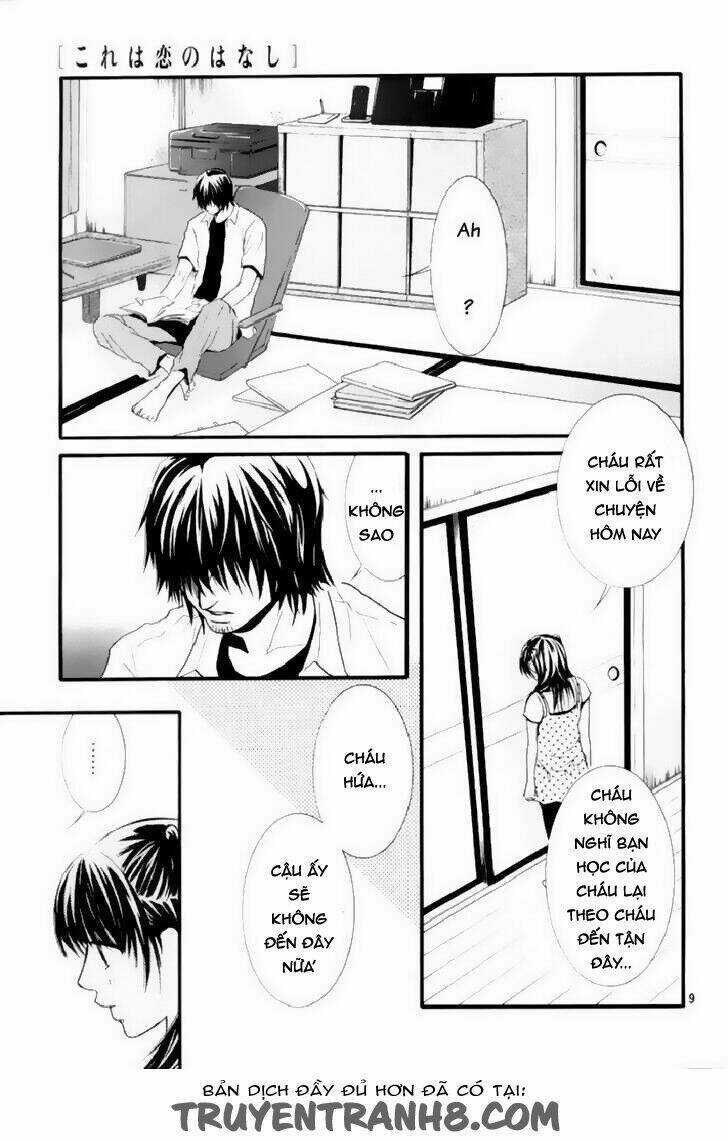 Kore Wa Koi No Hanashi Chapter 3 trang 10
