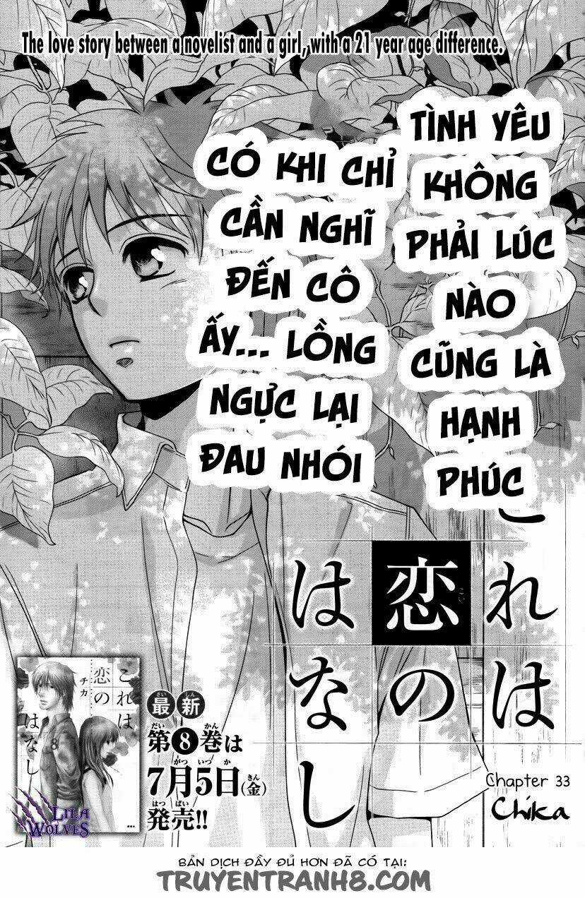 Kore Wa Koi No Hanashi Chapter 33 trang 2