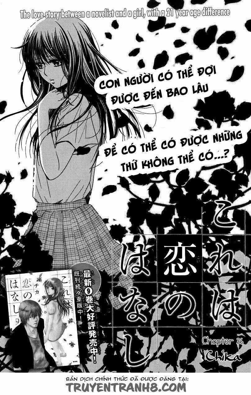 Kore Wa Koi No Hanashi Chapter 36 trang 4