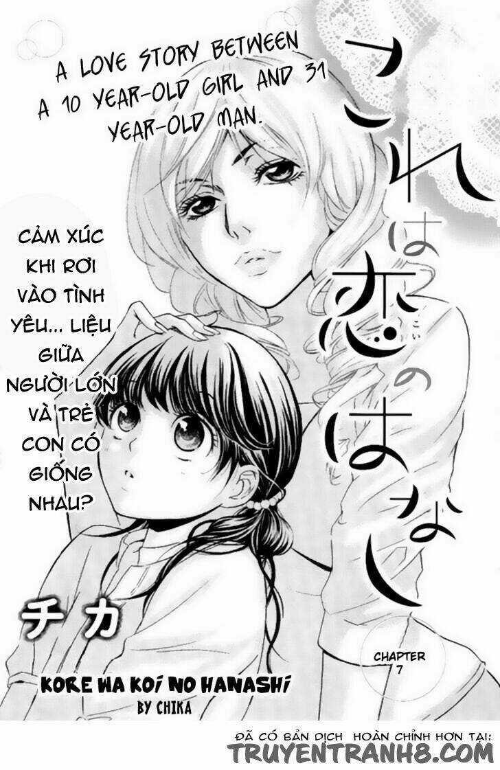 Kore Wa Koi No Hanashi Chapter 7 trang 2