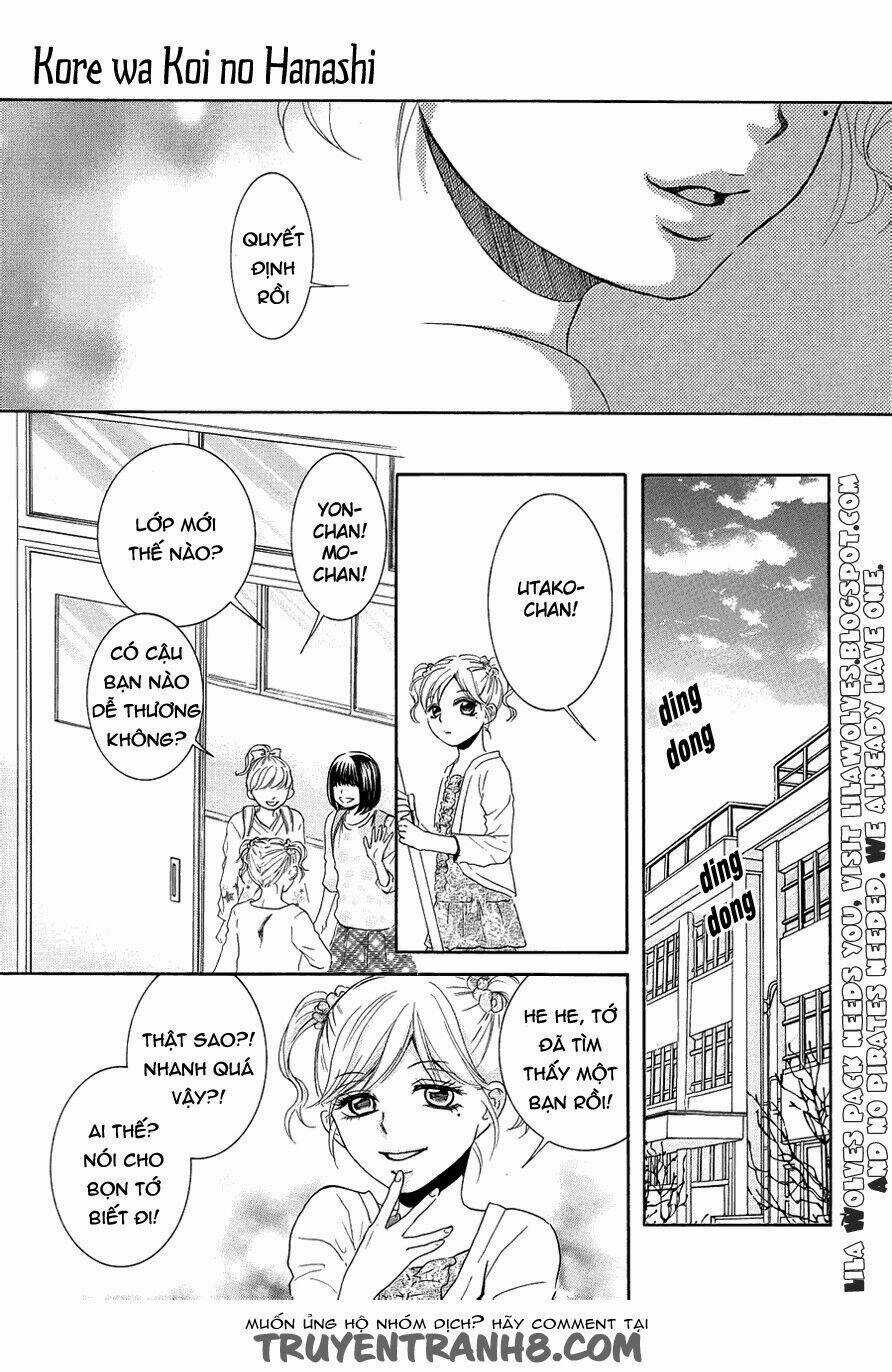 Kore Wa Koi No Hanashi Chapter 9 trang 9