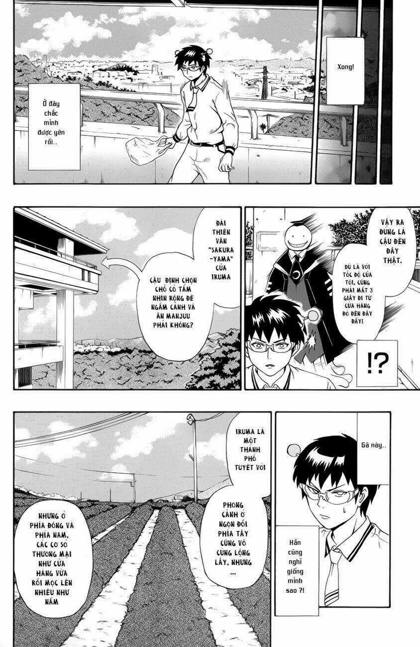 Korosensei Vs. Saiki Kusuo ~Showdown In Iruma~ Chapter 1 trang 6