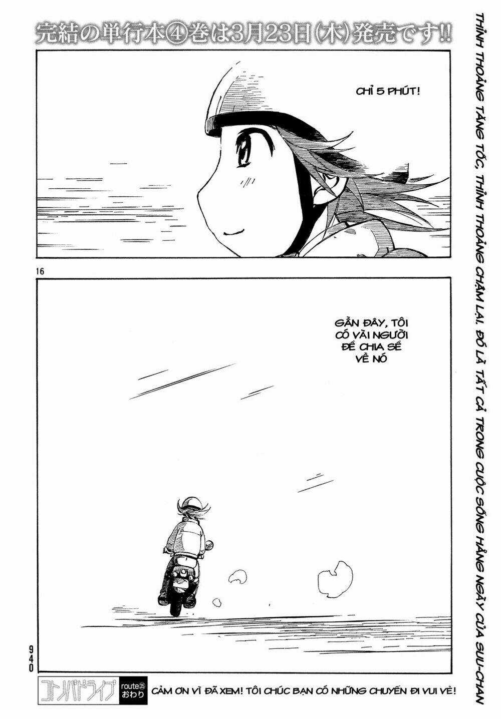 Kotonoba Drive Chapter 35 trang 16