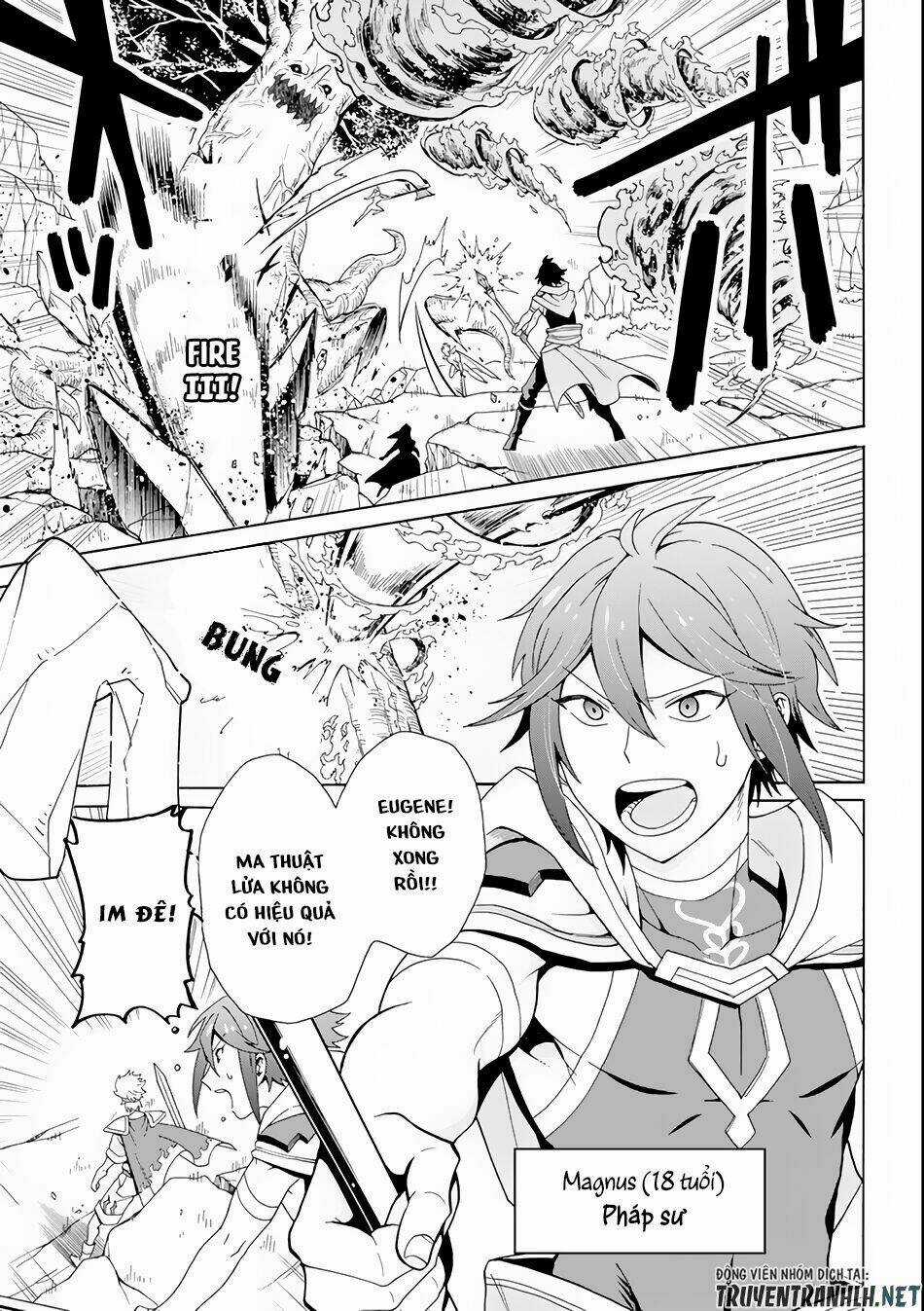 Kouryakuhon O Kushi Suru Saikyou No Mahoutsukai ~ To Wa Iwa Senai Oreryuu Mao Tobatsu Saizen Ruuto ~ Chapter 1 trang 4