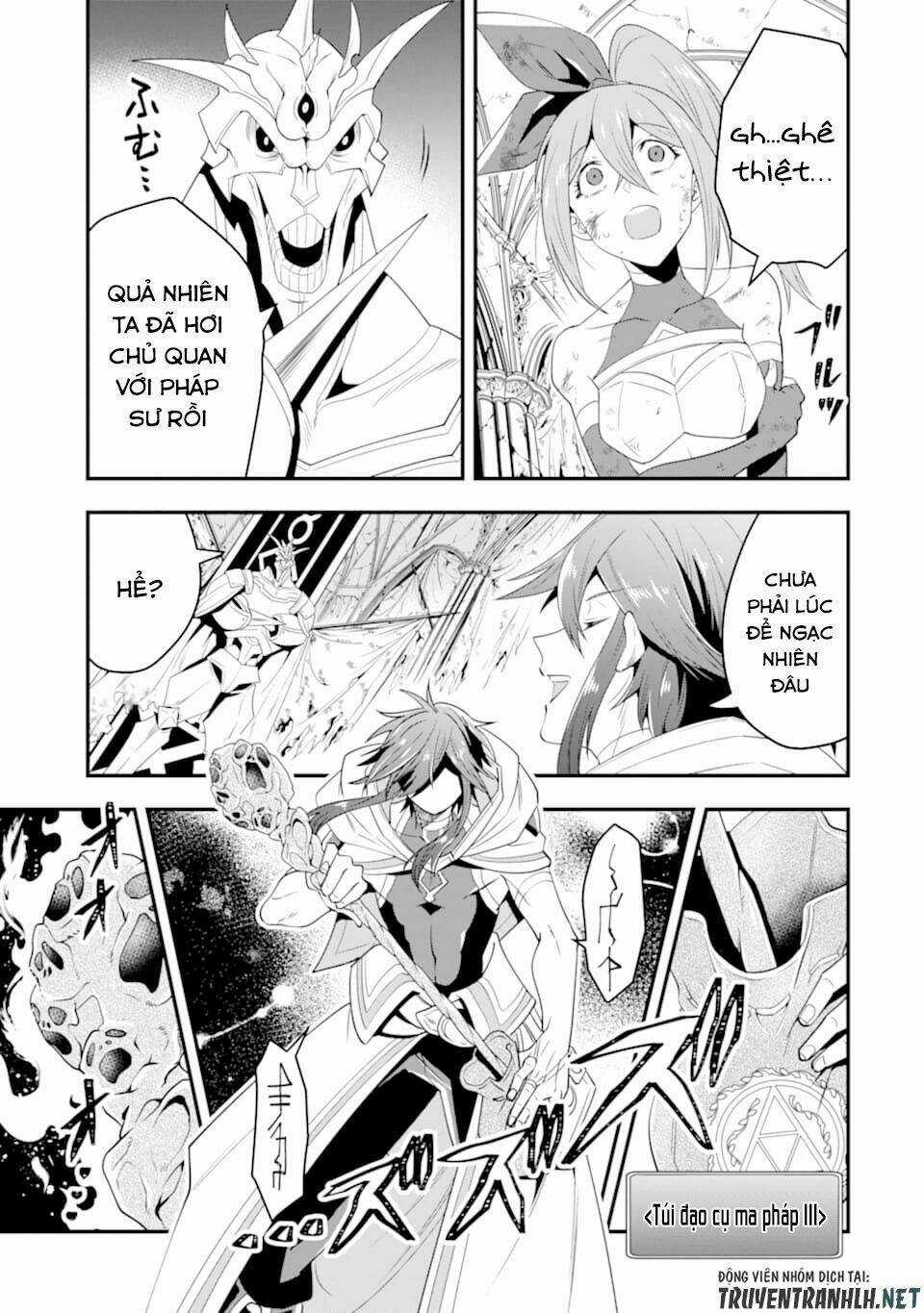 Kouryakuhon O Kushi Suru Saikyou No Mahoutsukai ~ To Wa Iwa Senai Oreryuu Mao Tobatsu Saizen Ruuto ~ Chapter 11 trang 10