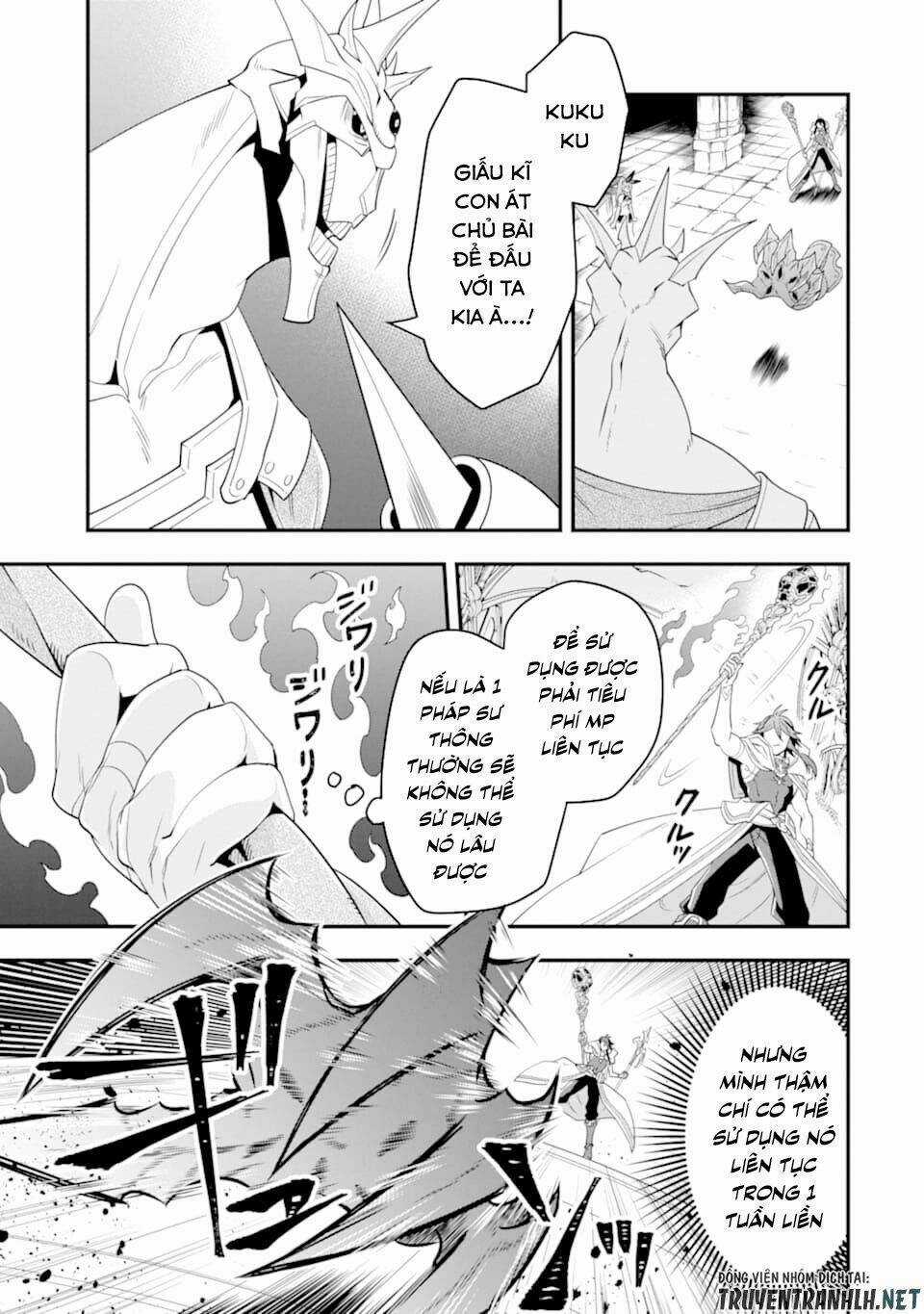 Kouryakuhon O Kushi Suru Saikyou No Mahoutsukai ~ To Wa Iwa Senai Oreryuu Mao Tobatsu Saizen Ruuto ~ Chapter 11 trang 12