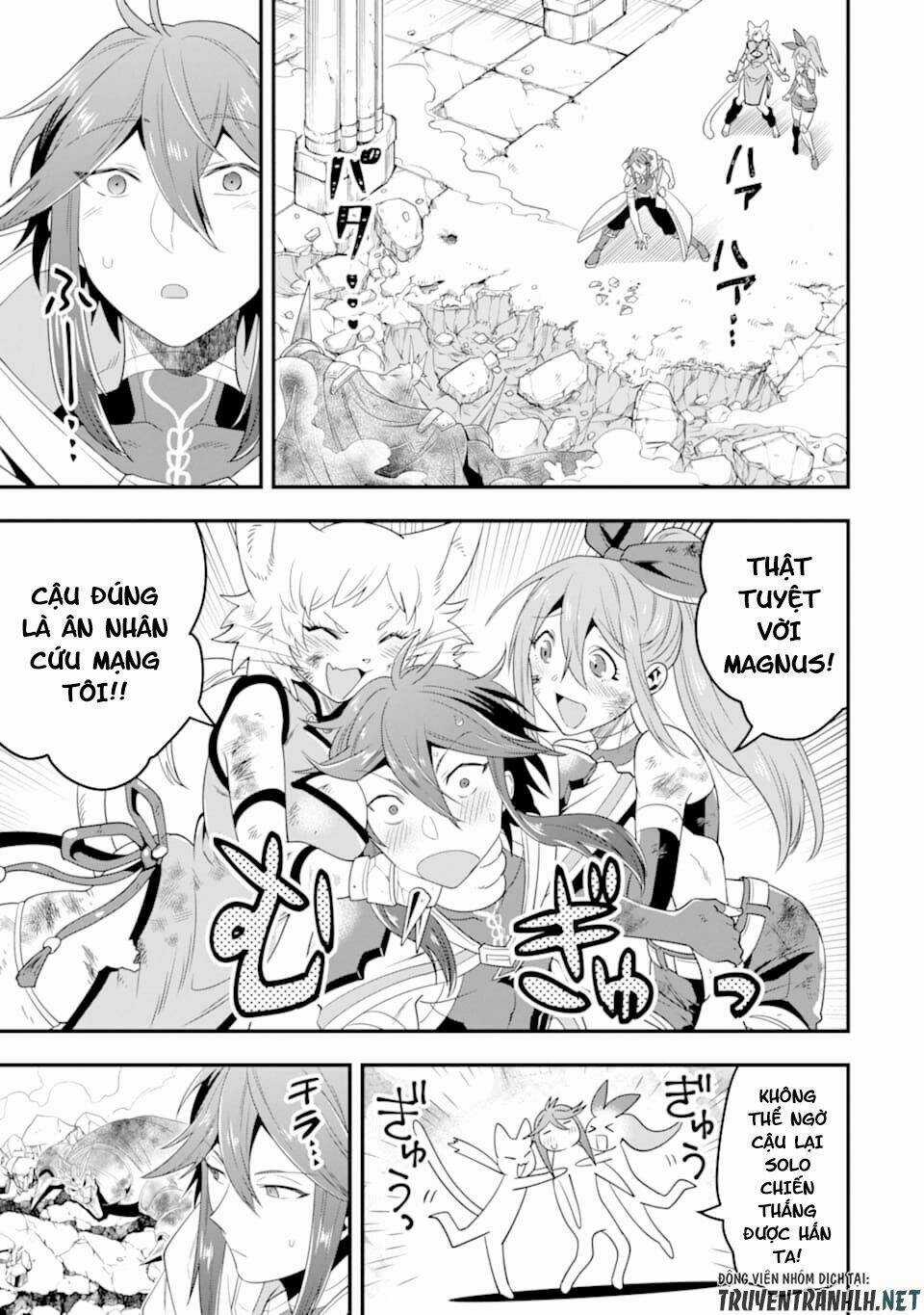 Kouryakuhon O Kushi Suru Saikyou No Mahoutsukai ~ To Wa Iwa Senai Oreryuu Mao Tobatsu Saizen Ruuto ~ Chapter 11 trang 28