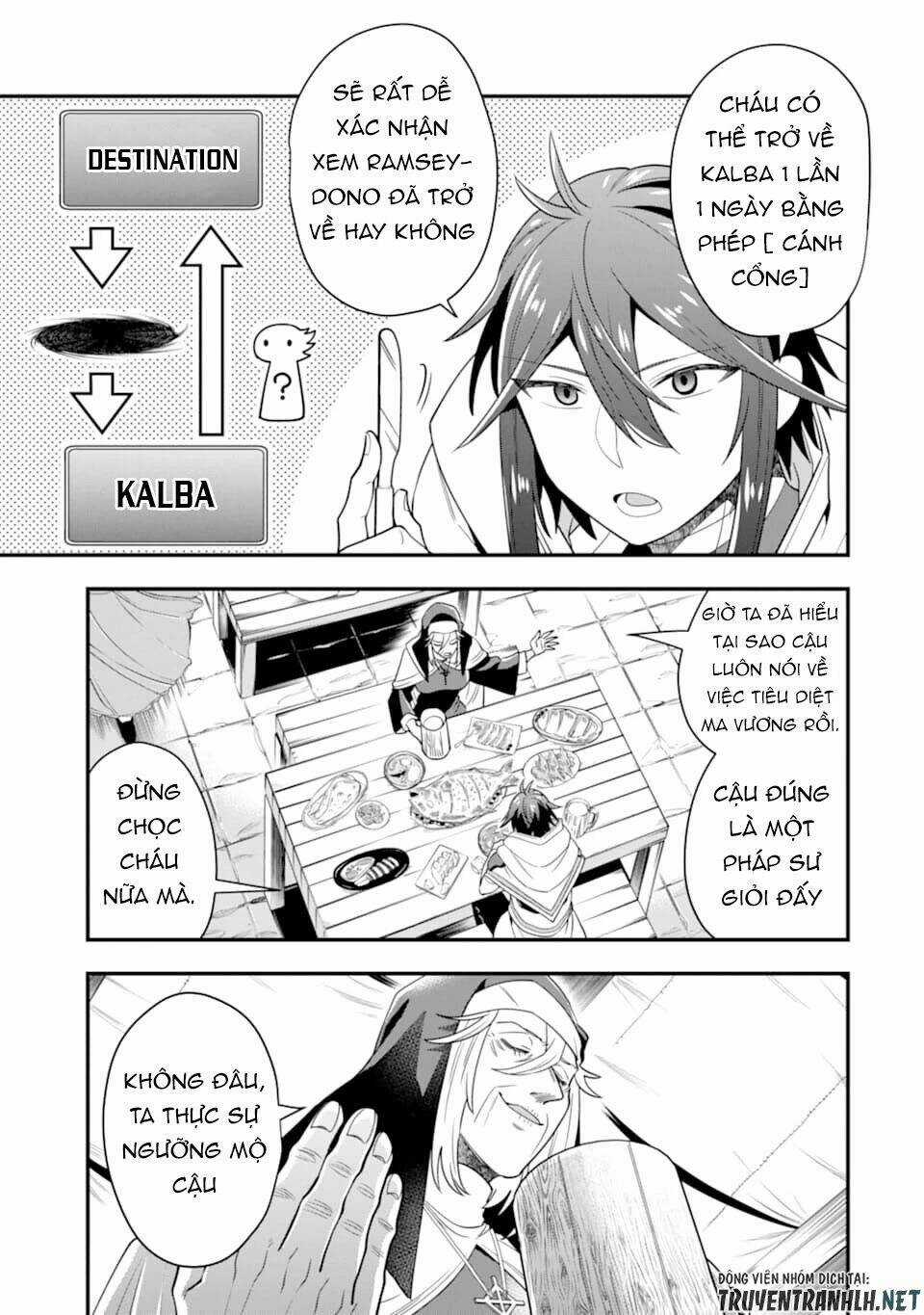 Kouryakuhon O Kushi Suru Saikyou No Mahoutsukai ~ To Wa Iwa Senai Oreryuu Mao Tobatsu Saizen Ruuto ~ Chapter 17 trang 18