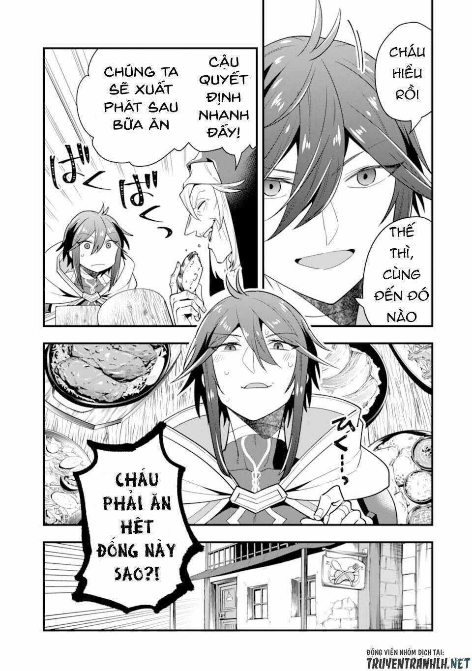 Kouryakuhon O Kushi Suru Saikyou No Mahoutsukai ~ To Wa Iwa Senai Oreryuu Mao Tobatsu Saizen Ruuto ~ Chapter 17 trang 22